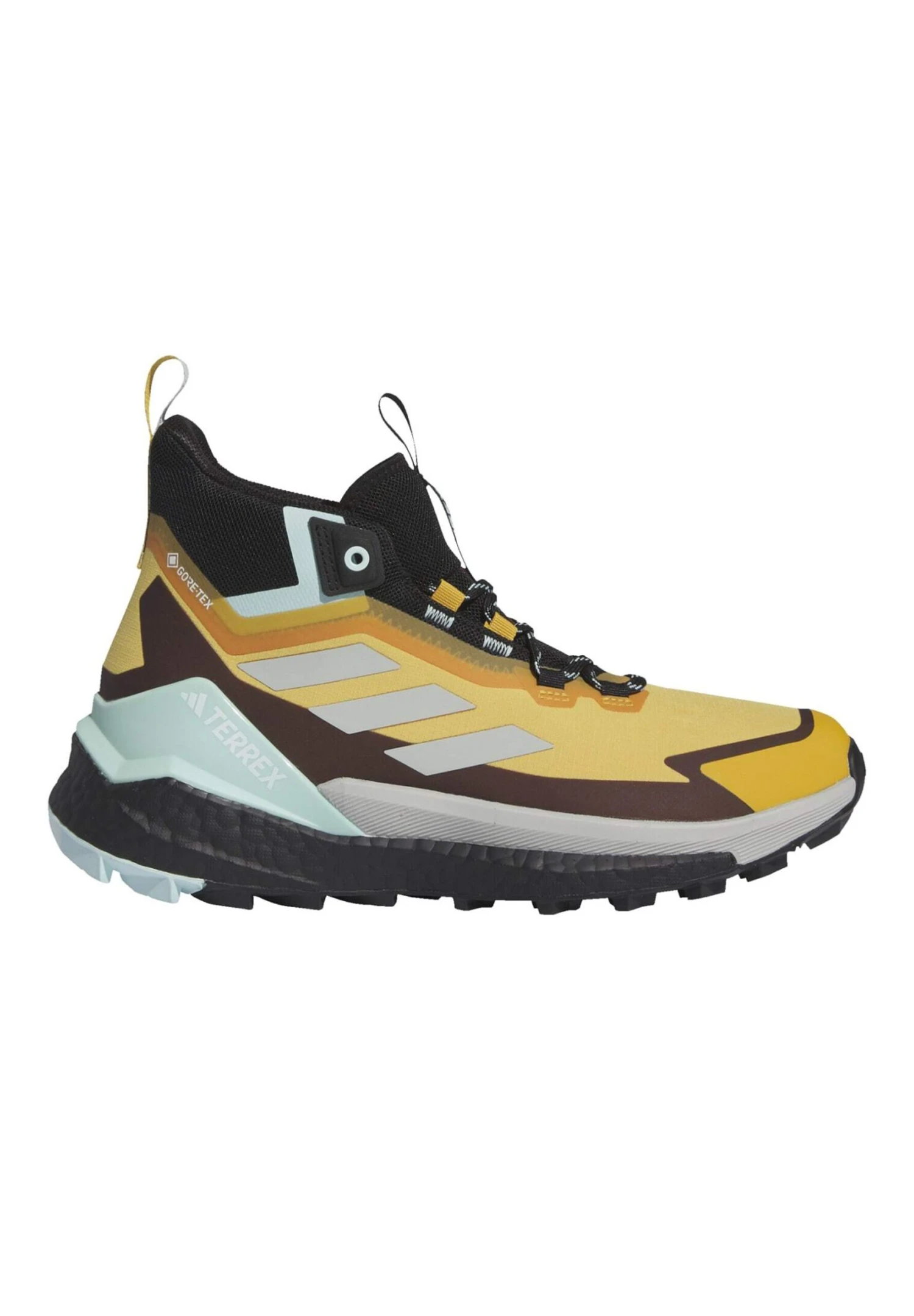 Adidas TERREX Free Hiker 2 Gore-Tex- Hiking Shoes - Preloved Yellow/Silver/Semi Flash Aqua 12 Adidas TERREX Free Hiker 2 Gore-Tex- Hiking Shoes - Preloved Yellow/Silver/Semi Flash Aqua - Image 10