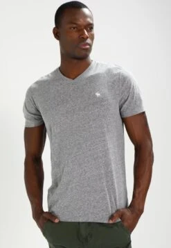 Abercrombie & Fitch Vneck 3 Pack - Basic T-Shirt - White/Black/Grey 13 Abercrombie & Fitch Vneck 3 Pack - Basic T-Shirt - White/Black/Grey -Fashion Store 9973a057bf084093a533ae70a3fe0f9d