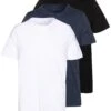 Pier One 3 Pack - Basic T-Shirt - Black/White/Blue 1 Pier One 3 Pack - Basic T-Shirt - Black/White/Blue -Fashion Store 9a7be9f8e1a446199ff4f3bca527601a