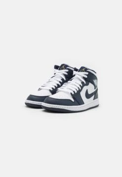 Air Jordan 1 Mid - High-Top Trainers - White/Metallic Gol/Obsidian 13 Air Jordan 1 Mid - High-Top Trainers - White/Metallic Gol/Obsidian -Fashion Store a3c1a1bf30624e8b85b0580099d3dbe5