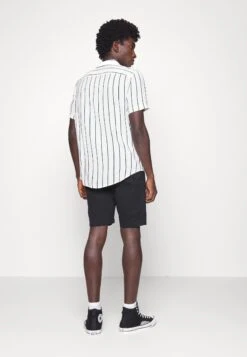 Pier One 2 Pack - Shirt - Black/White -Fashion Store a68cb2ff17104e928d6a0c4cb305d53e