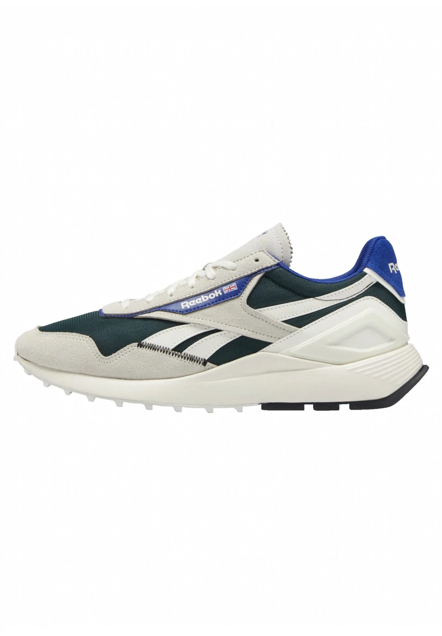 Reebok Classic Trainers - Chalk/Forest Green/Classic Cobalt 3 Reebok Classic Trainers - Chalk/Forest Green/Classic Cobalt