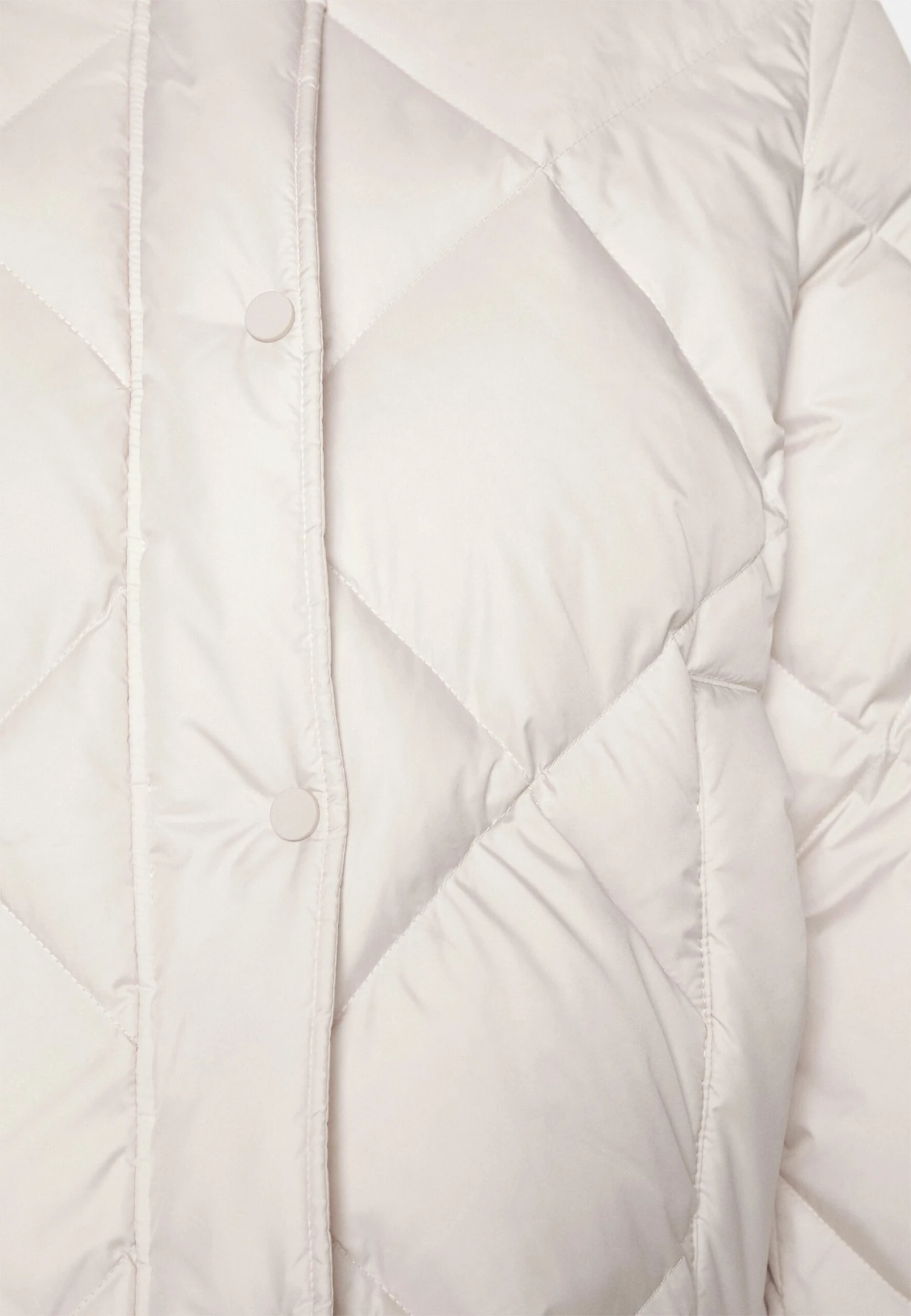 Marc O'Polo Diamond Quilting Detachable Hood Welt Poc - Down Jacket - Chalky Stone 9 Marc O'Polo Diamond Quilting Detachable Hood Welt Poc - Down Jacket - Chalky Stone - Image 7