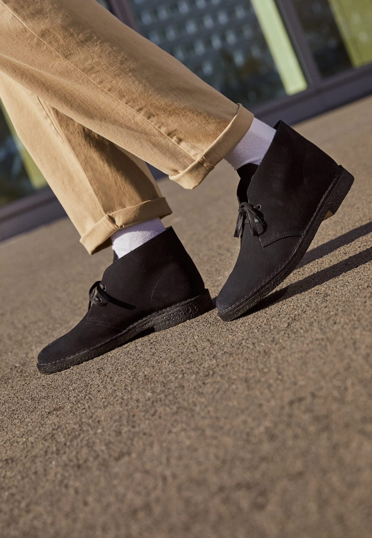 Clarks Originals Desert Boot - Casual Lace-Ups - Black 4 Clarks Originals Desert Boot - Casual Lace-Ups - Black - Image 2