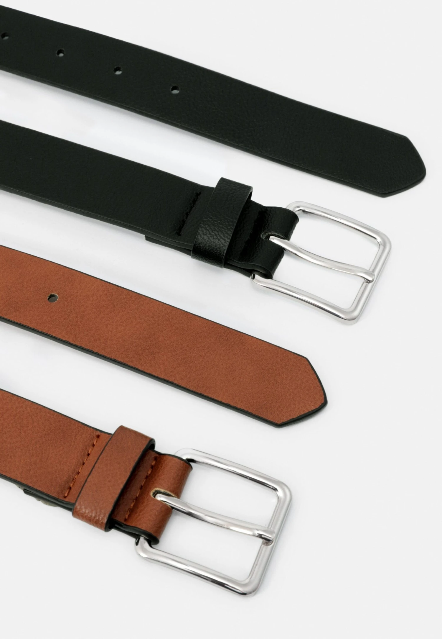 Pier One 2 Pack - Belt - 802 - Black_708 - Cognac 4 Pier One 2 Pack - Belt - 802 - Black_708 - Cognac - Image 2