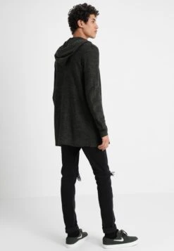 Pier One Cardigan - Black/Olive 11 Pier One Cardigan - Black/Olive -Fashion Store b1c42fa61d4b4b0ab71ca3de14a4aa30