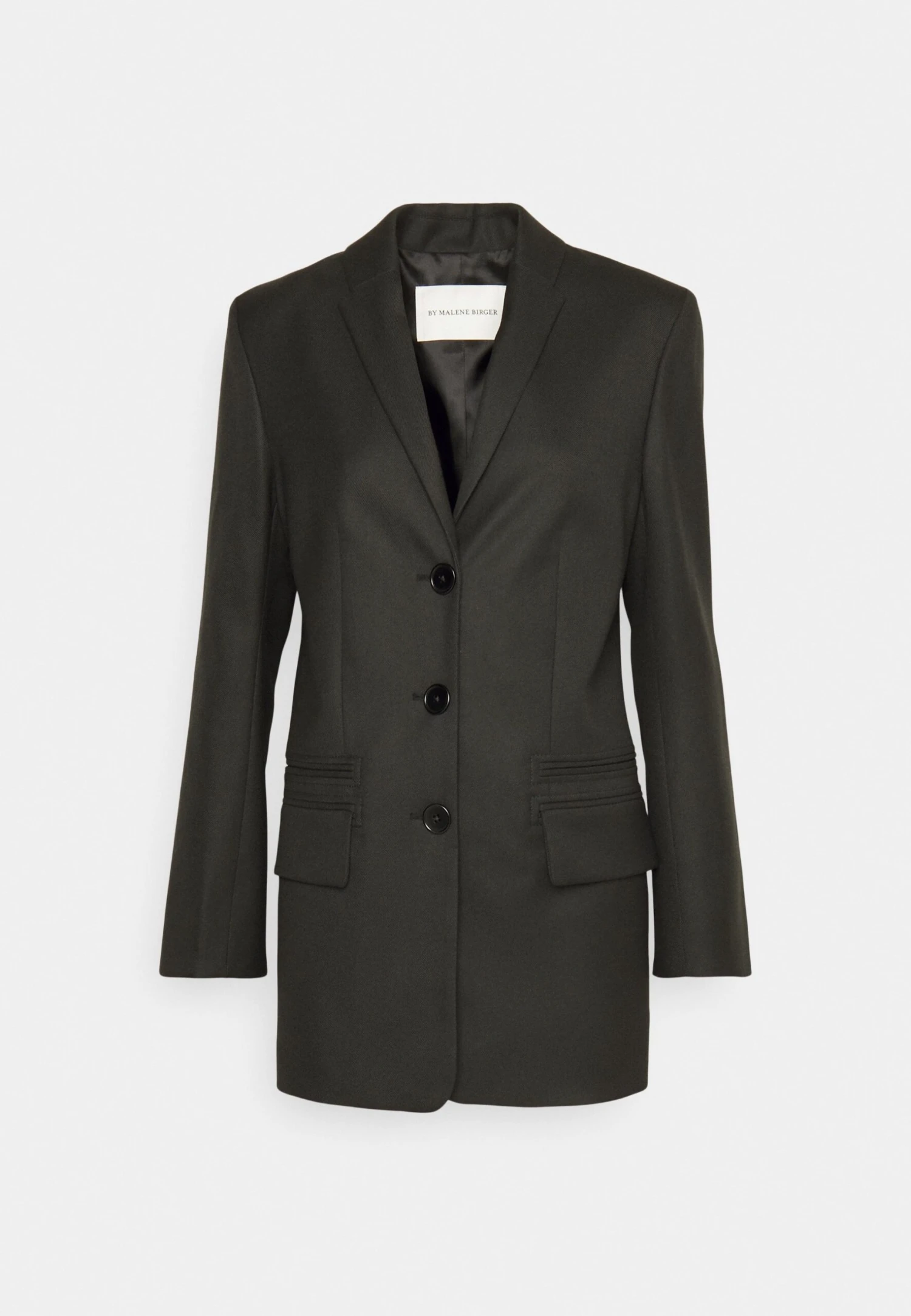 By Malene Birger Essentials Porter - Short Coat - Black 10 By Malene Birger Essentials Porter - Short Coat - Black - Image 8