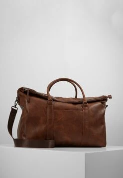 Pier One Unisex - Weekend Bag - Dark Brown -Fashion Store b47bf83c42a44f9cadb9f24fb08dea33