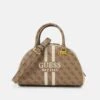 Guess Mildred Bowler - Handbag - Latte Logo 1 Guess Mildred Bowler - Handbag - Latte Logo -Fashion Store b7913f781a514bc285958f20a6a912de