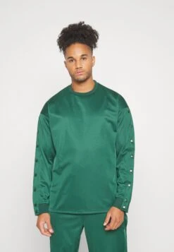 YOURTURN Unisex - Long Sleeved Top - Dark Green -Fashion Store b86c1b40ef744c01aa282409438137bc