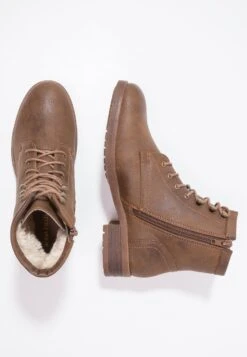 Anna Field Winter Boot - Lace-Up Ankle Boots - Coffee -Fashion Store be01f28626204beb8ebc507c55715f3f