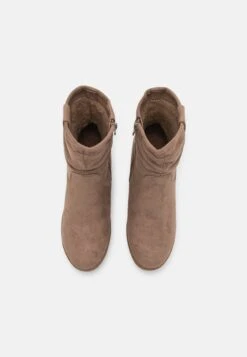 Anna Field Winter Boot - Wedge Ankle Boots - Taupe -Fashion Store c19865a230df4857a80dfad1dea5855a