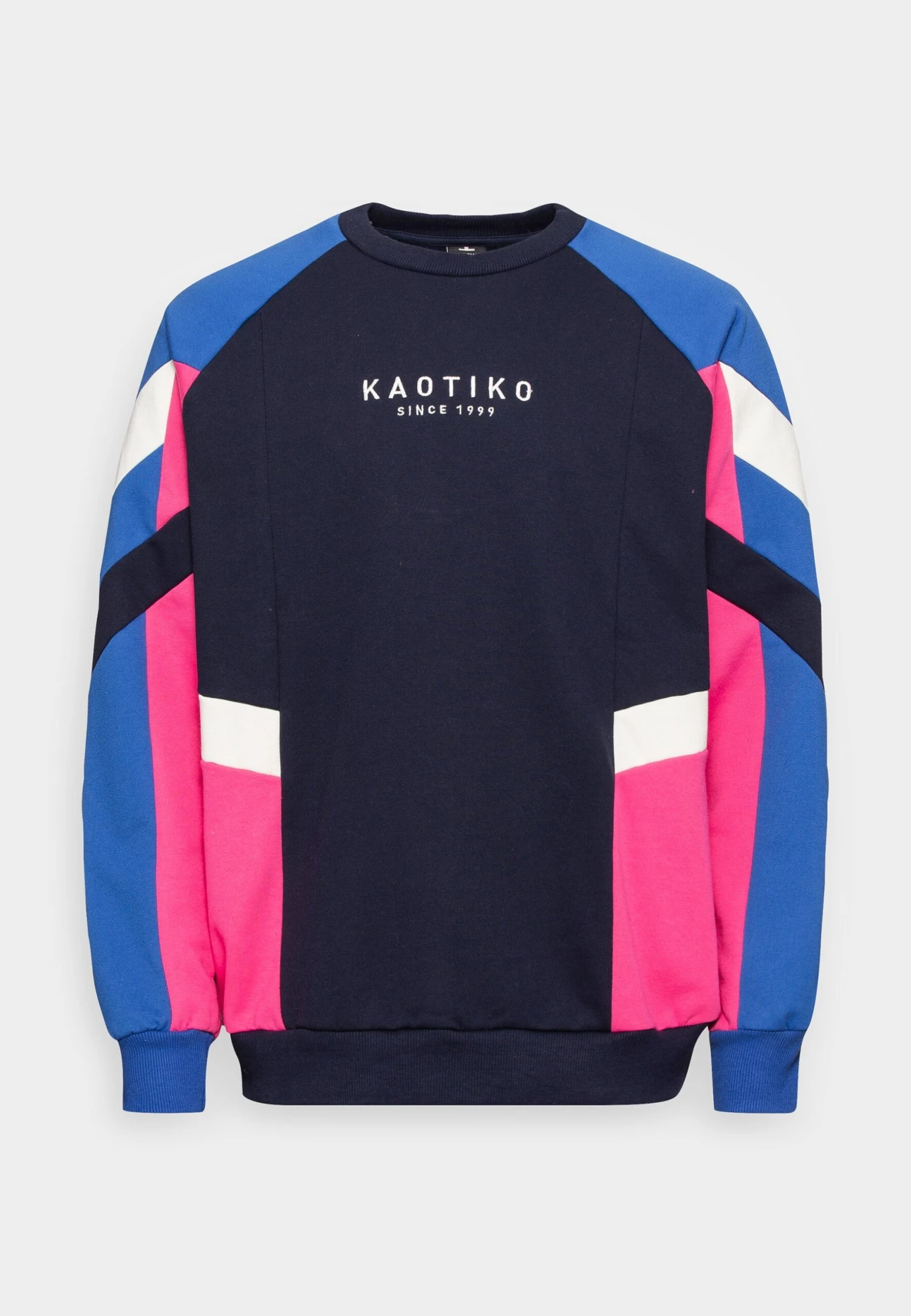 Kaotiko Crew Benton Unisex - Sweatshirt - Navy/Royal/Fuxia 3 Kaotiko Crew Benton Unisex - Sweatshirt - Navy/Royal/Fuxia