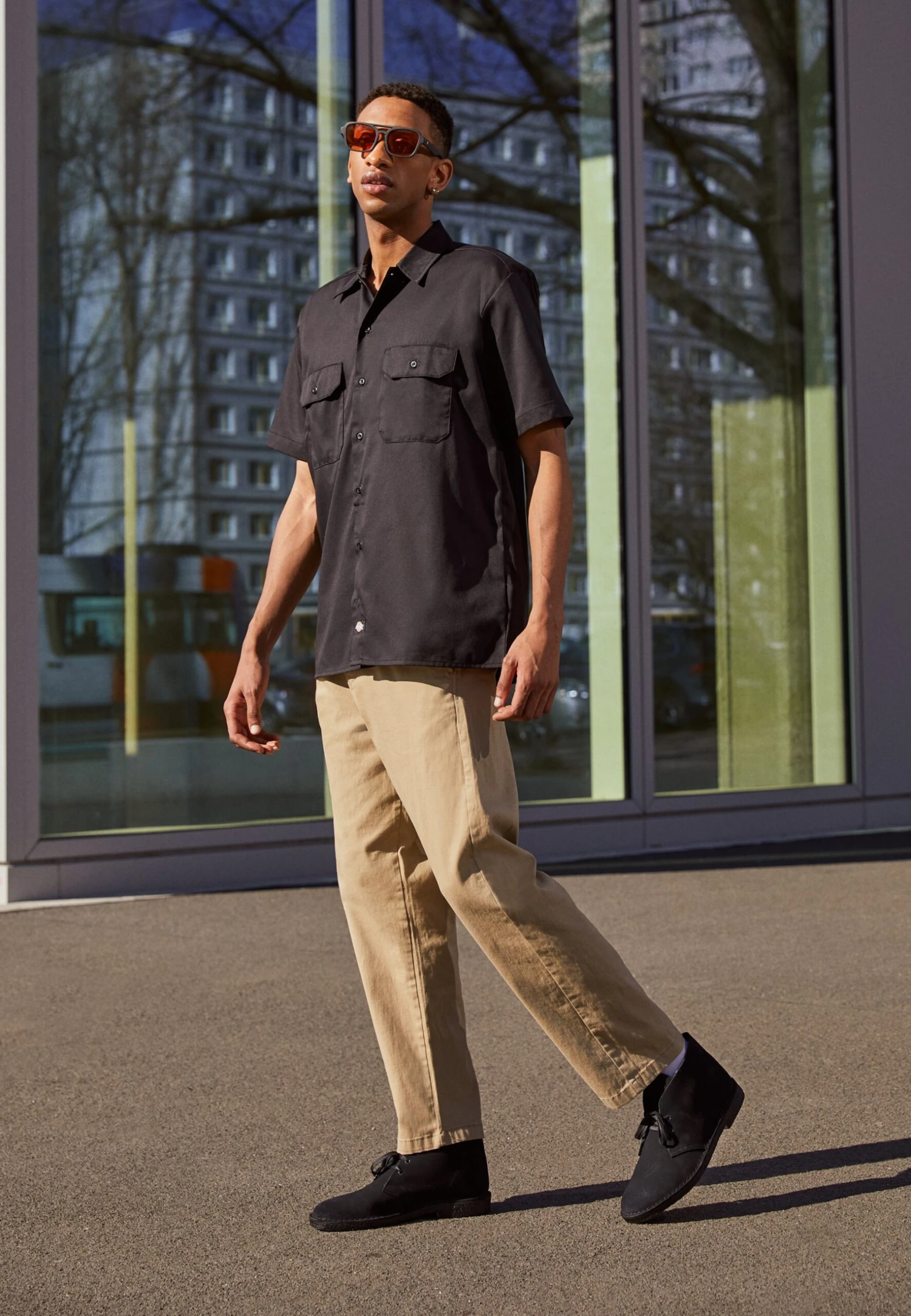 Clarks Originals Desert Boot - Casual Lace-Ups - Black 5 Clarks Originals Desert Boot - Casual Lace-Ups - Black - Image 3