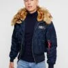 Alpha Industries Hooded Custom - Winter Jacket - Rep Blue 2 Alpha Industries Hooded Custom - Winter Jacket - Rep Blue -Fashion Store d248a60cd65e4a5f827b38d4da1f6aff