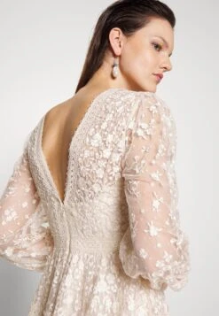 Needle & Thread Celestia Ribbon Mini Dress - Cocktail Dress / Party Dress - Champagne -Fashion Store d4bc2040b39f4de09ce9fbf900974871