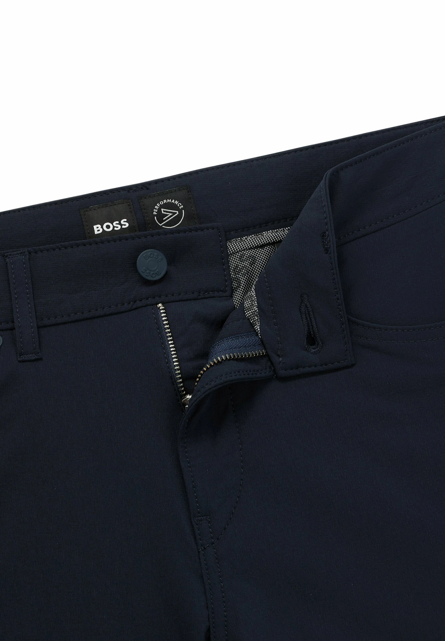 Boss Delaware3 1 20 - Straight Leg Jeans - Dark Blue Four 8 Boss Delaware3 1 20 - Straight Leg Jeans - Dark Blue Four - Image 6