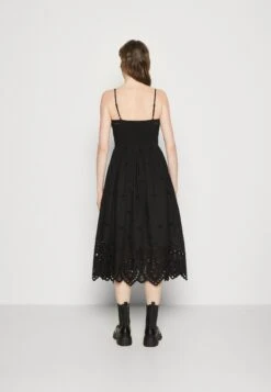 AllSaints Whitley Broderie Dress - Day Dress - Black -Fashion Store daf1d4e0e958434fba340f7b60f61a17