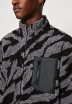 YOURTURN Unisex - Fleece Jacket - Grey -Fashion Store e22cc4c1616341af98da8e664ca12df5