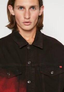 Hugo Denim Jacket - Bright Red -Fashion Store e4a83ec4e0b44d1fa1e4d559565b8351