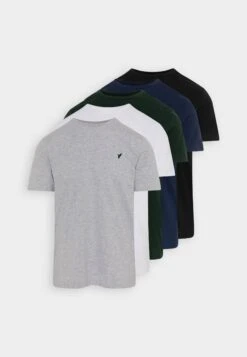 Pier One 5 Pack - Basic T-Shirt - White/Ark Green/Blue 19 Pier One 5 Pack - Basic T-Shirt - White/Ark Green/Blue -Fashion Store ec9f5ea8a1c14a7d833423c8e43ff5c2