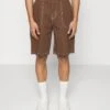 YOURTURN Unisex - Denim Shorts - Brown 2 YOURTURN Unisex - Denim Shorts - Brown -Fashion Store ed5d26a5f0ab47b69974ad3451b1f5c7