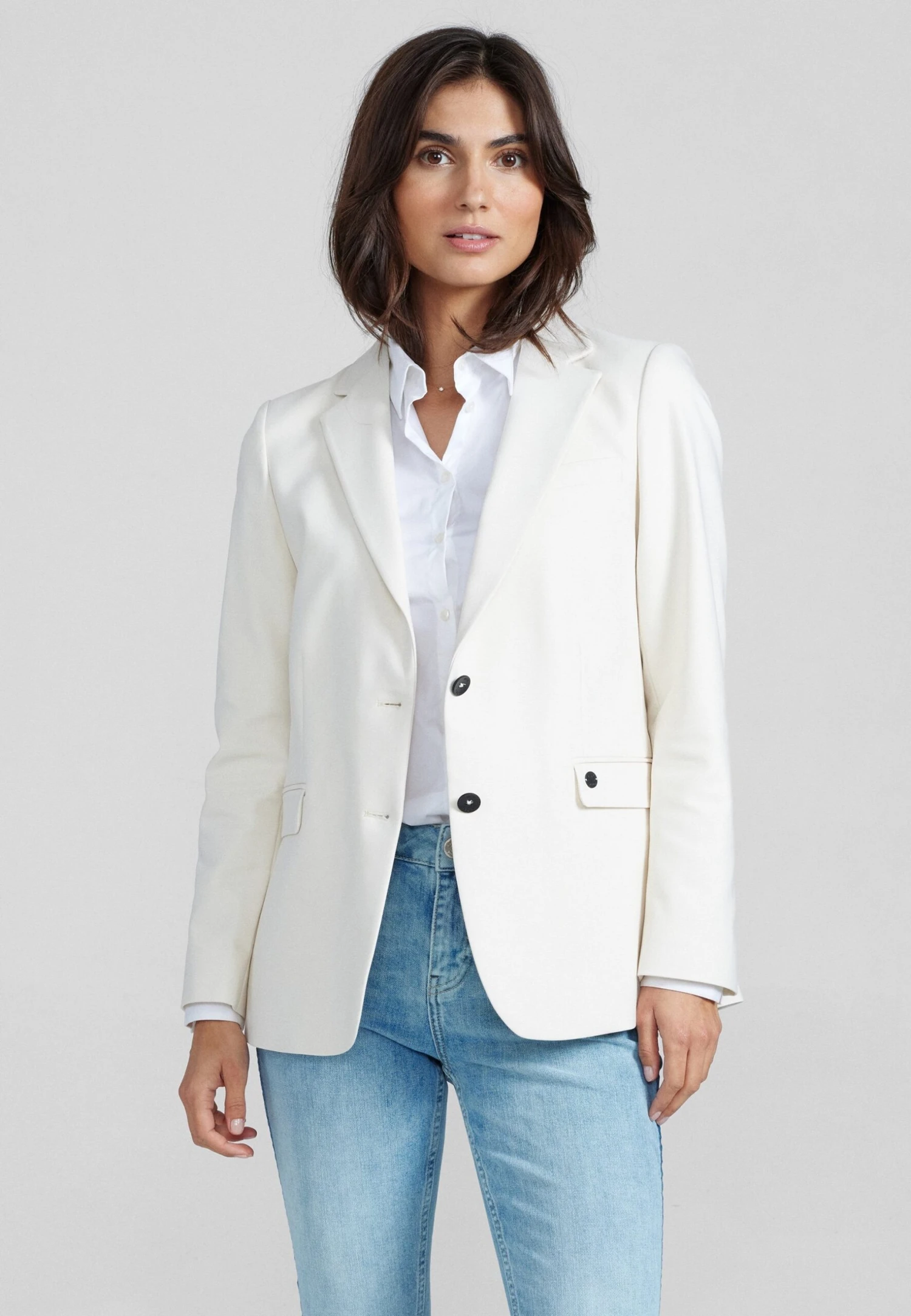 Mos Mosh Mary Night - Blazer - Ecru 3 Mos Mosh Mary Night - Blazer - Ecru