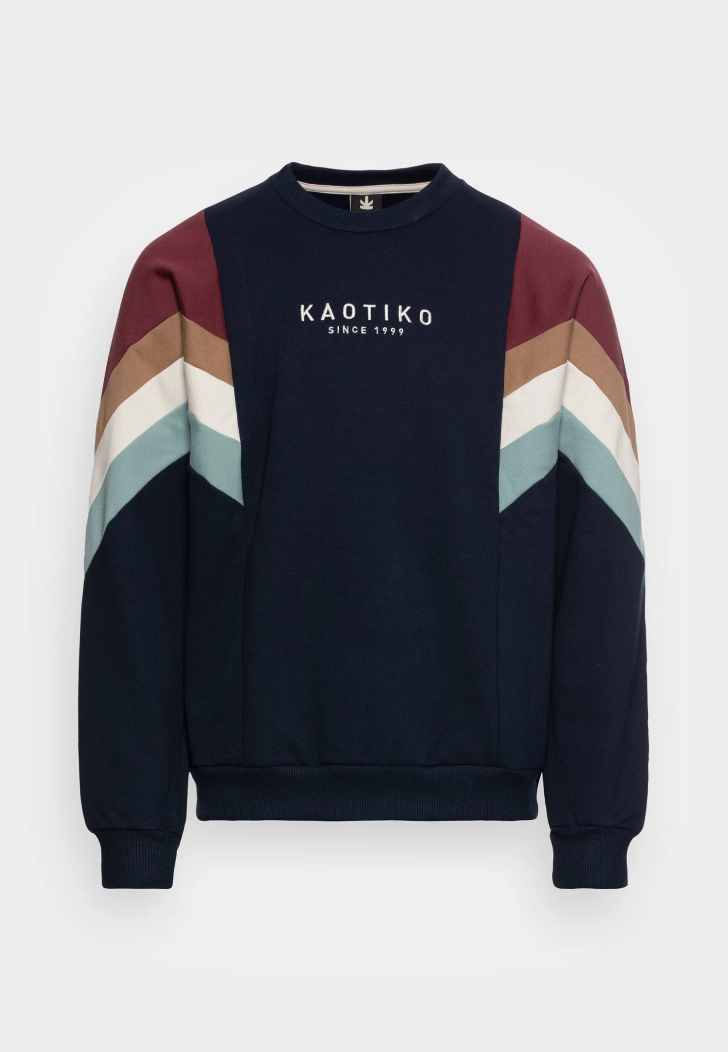 Kaotiko Crew Seattle Unisex - Sweatshirt - Navy/Dark Burgundy/Ivory 3 Kaotiko Crew Seattle Unisex - Sweatshirt - Navy/Dark Burgundy/Ivory