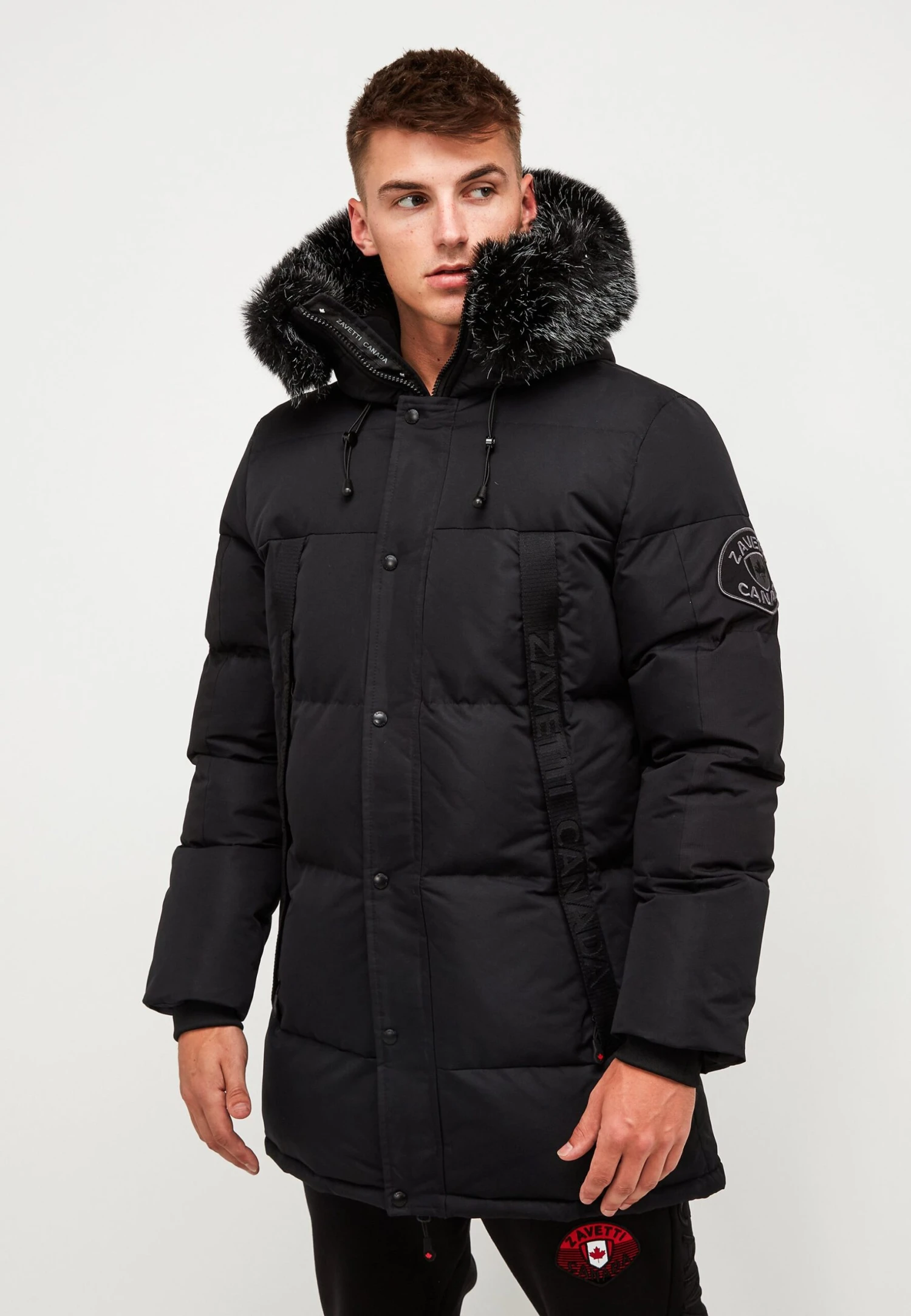 Aylmer Puffer Jacket - Winter Coat - Jet Black 3 Aylmer Puffer Jacket - Winter Coat - Jet Black