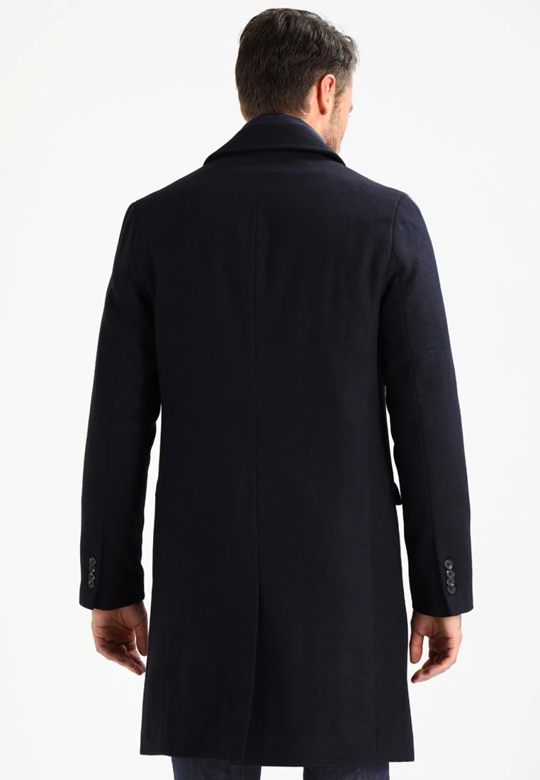 Pier One Classic Coat - Navy 5 Pier One Classic Coat - Navy - Image 3