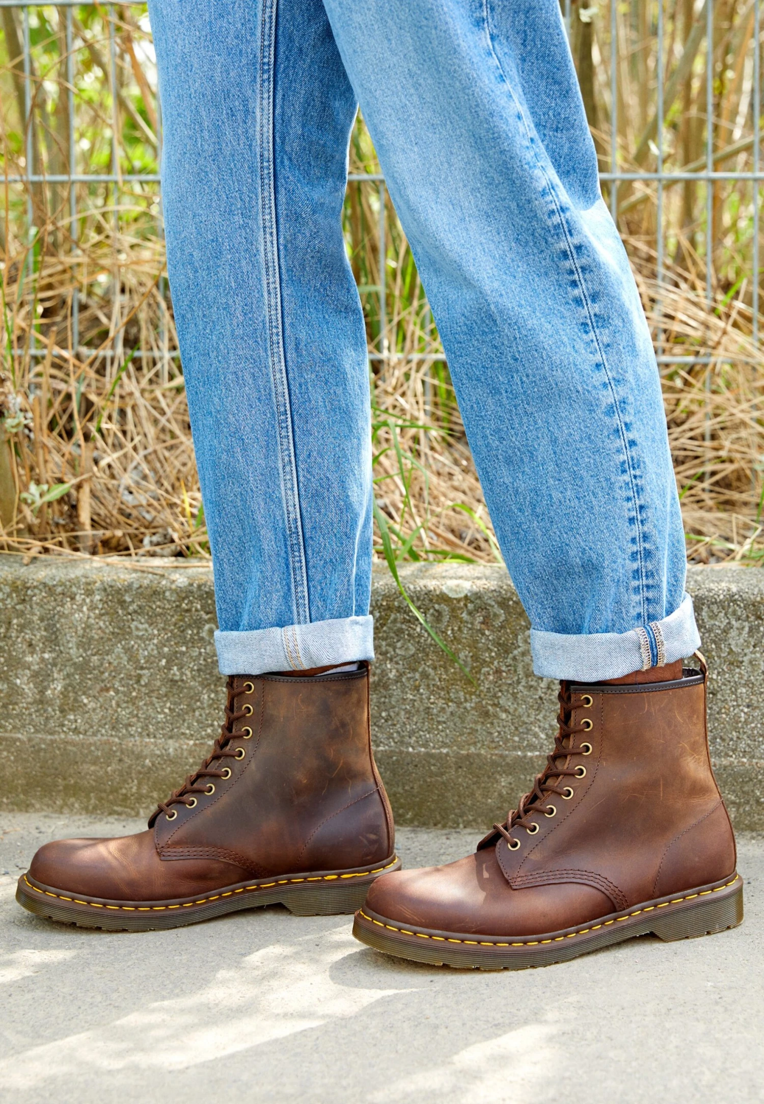 Dr. Martens 1460 Unisex - Lace-Up Ankle Boots - Dark Brown Crazy Horse 4 Dr. Martens 1460 Unisex - Lace-Up Ankle Boots - Dark Brown Crazy Horse - Image 2