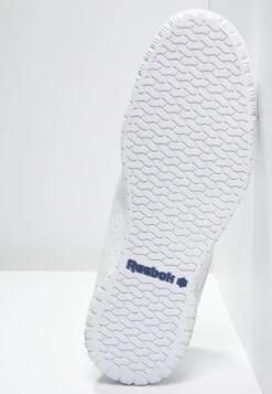 Reebok Classic Exofit Clean Logo Unisex - Trainers - White/Royal Blue -Fashion Store ff0035aa0b0743c18a0c1923596910d4
