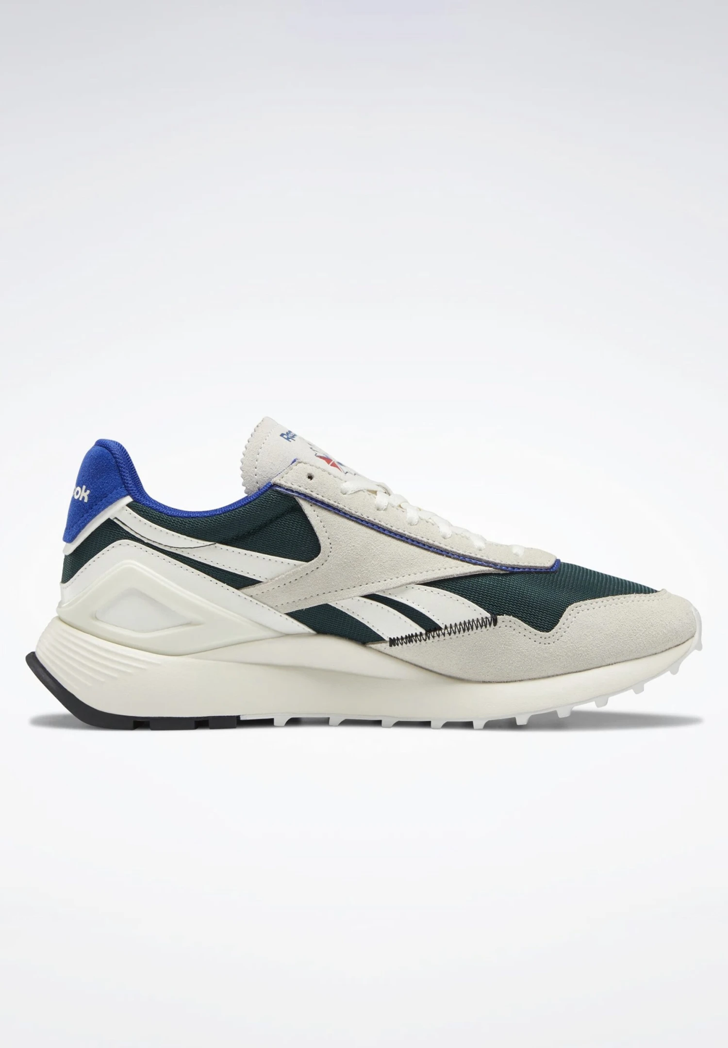 Reebok Classic Trainers - Chalk/Forest Green/Classic Cobalt 10 Reebok Classic Trainers - Chalk/Forest Green/Classic Cobalt - Image 8